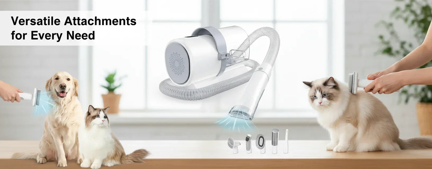 Pet Grooming Vacuum Kit