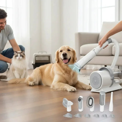 Pet Grooming Vacuum Kit